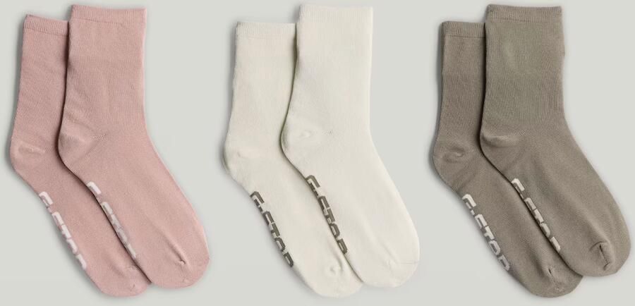 G-Star RAW Anklet Sokken 3 Paar Meerkleurig Dames - Foto 2