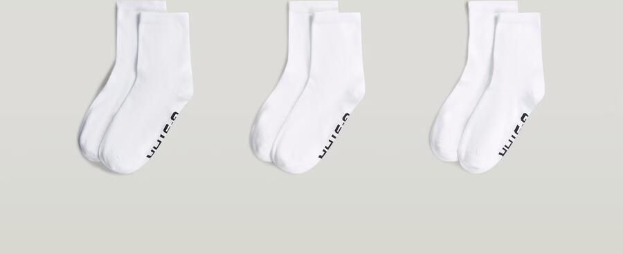 G-Star RAW Korte sokken SNOWFLAKE 3 PACK ANKLET SOCKS (set 3 paar) - Foto 3