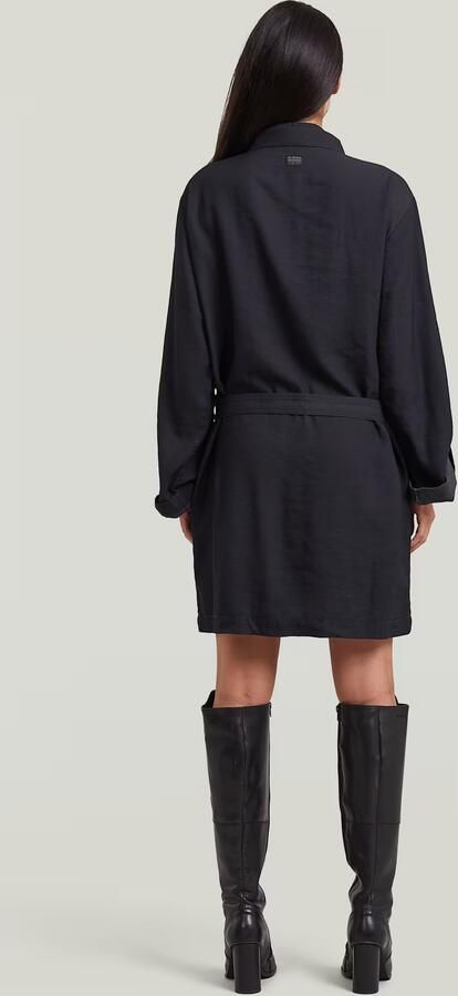 G-Star RAW Anorak Jurk Midden blauw Dames - Foto 5