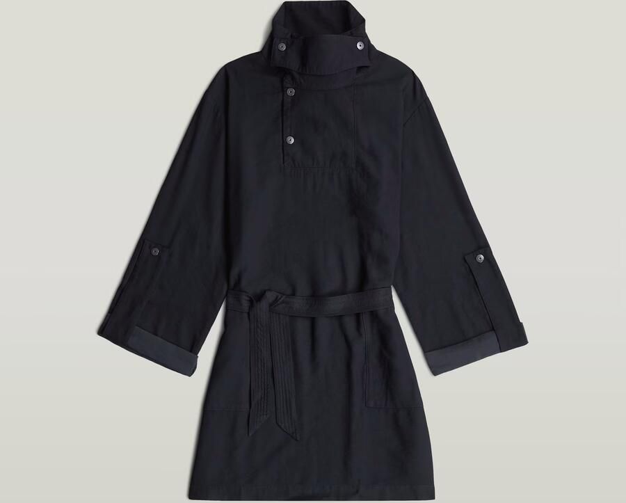 G-Star RAW Anorak Jurk Midden blauw Dames - Foto 3
