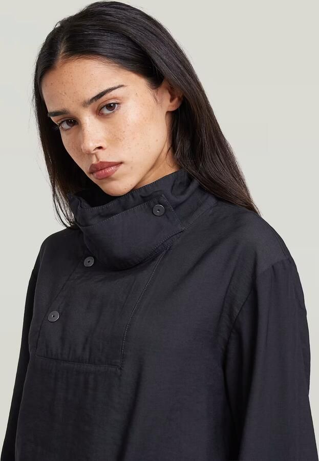 G-Star RAW Anorak Jurk Midden blauw Dames - Foto 4