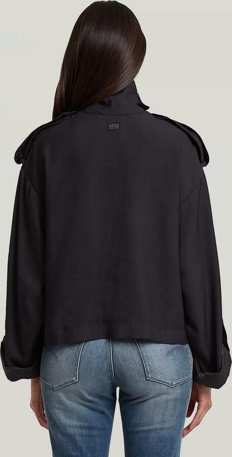 G-Star RAW Anorak Overhemd Zwart Dames - Foto 5