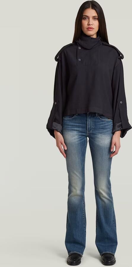 G-Star RAW Anorak Overhemd Zwart Dames - Foto 7