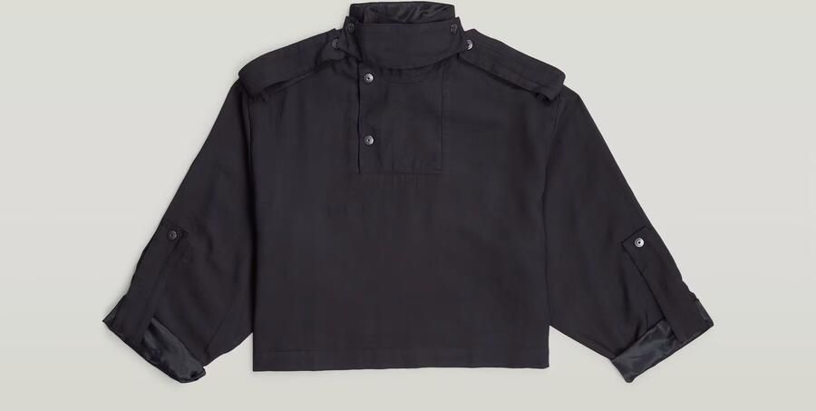 G-Star RAW Anorak Overhemd Zwart Dames - Foto 6