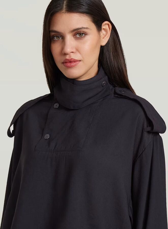 G-Star RAW Anorak Overhemd Zwart Dames - Foto 3