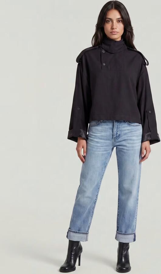 G-Star RAW Anorak Overhemd Zwart Dames - Foto 6