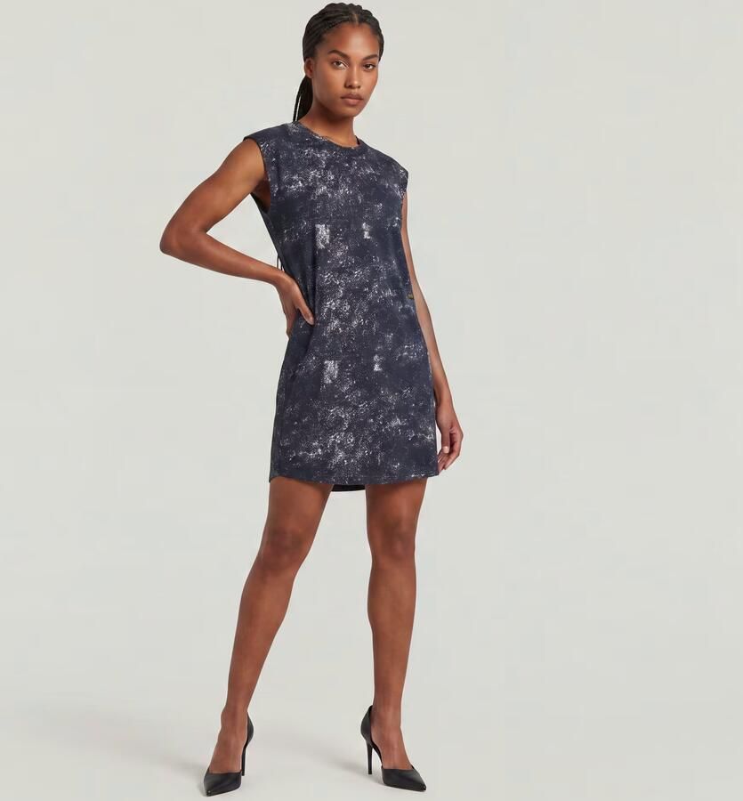 G-Star RAW AOP Sleeveless T-Shirtjurk Meerkleurig Dames - Foto 4