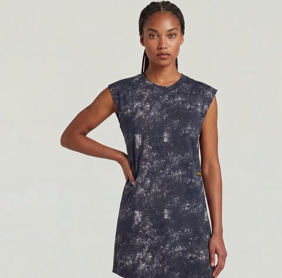 G-Star RAW AOP Sleeveless T-Shirtjurk Meerkleurig Dames - Foto 3