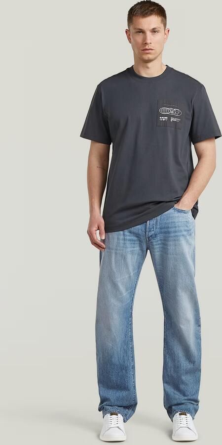 G-Star RAW Applique Graphic T-Shirt Grijs Heren - Foto 8