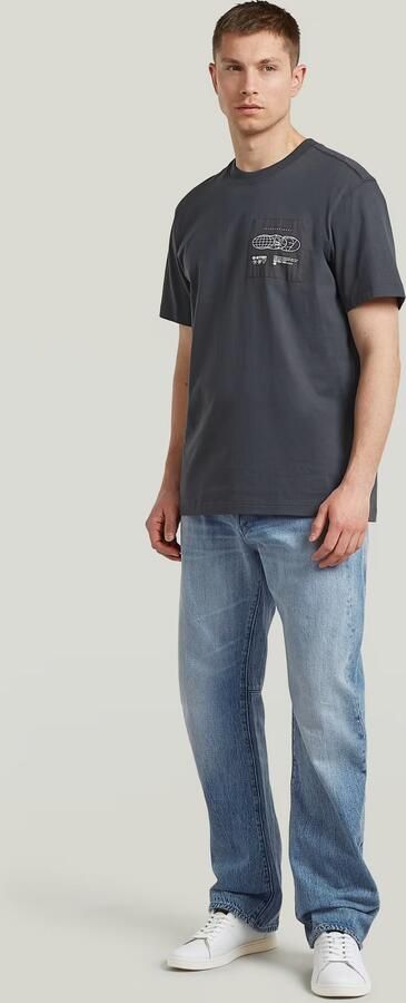 G-Star RAW Applique Graphic T-Shirt Grijs Heren - Foto 9