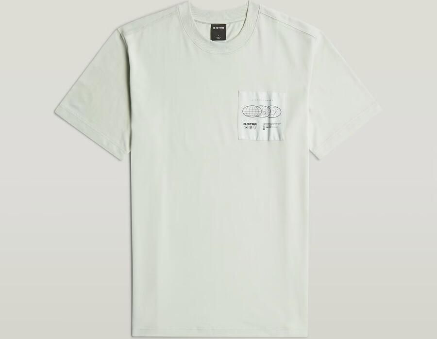 G-Star RAW Applique Graphic T-Shirt Groen Heren - Foto 7