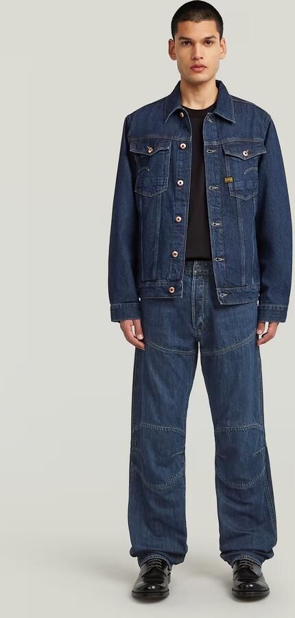 G-Star RAW Arc 3D Denim Jack Donkerblauw Heren - Foto 5
