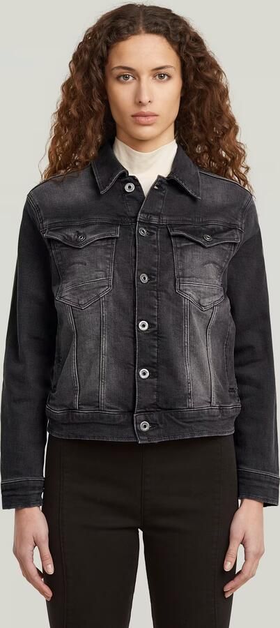 G-Star RAW Arc 3D Denim Jack Grijs Dames - Foto 7