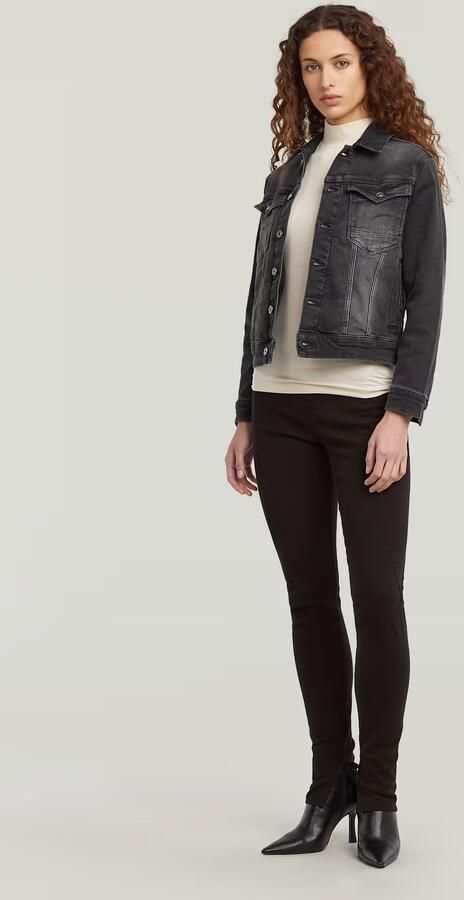 G-Star RAW Arc 3D Denim Jack Grijs Dames - Foto 4