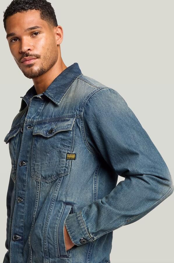 G-Star RAW Arc 3D Jack Donkerblauw Heren - Foto 4