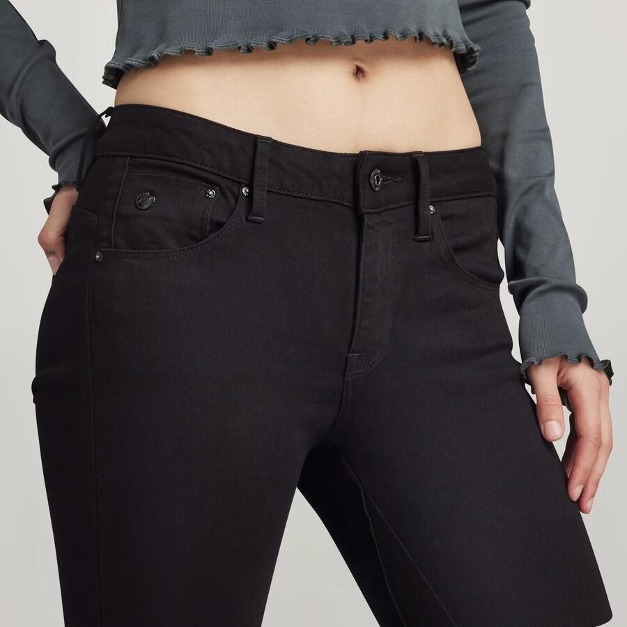 G-Star RAW Skinny fit jeans Arc 3D Mid Skinny met coole knienaden - Foto 3