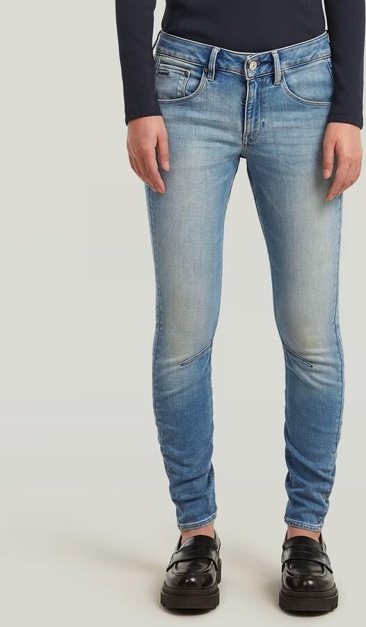 G-Star RAW Arc Skinny Jeans II Midden blauw Dames - Foto 7