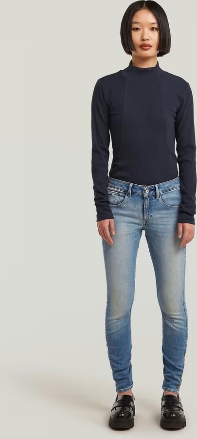 G-Star RAW Arc Skinny Jeans II Midden blauw Dames - Foto 6