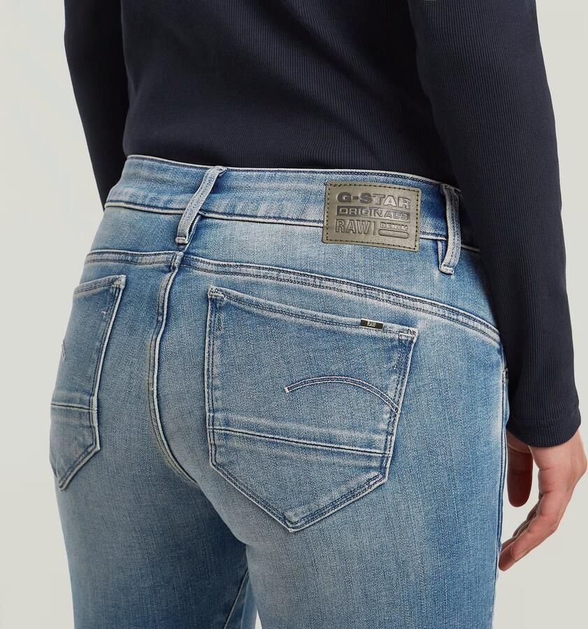 G-Star RAW Arc Skinny Jeans II Midden blauw Dames - Foto 2