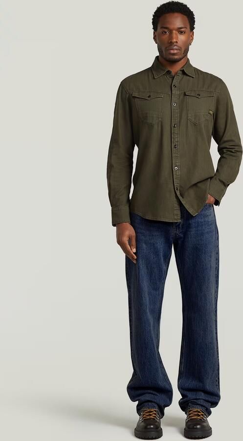 G-Star RAW Arc 3D Slim Overhemd Grijs Heren - Foto 5