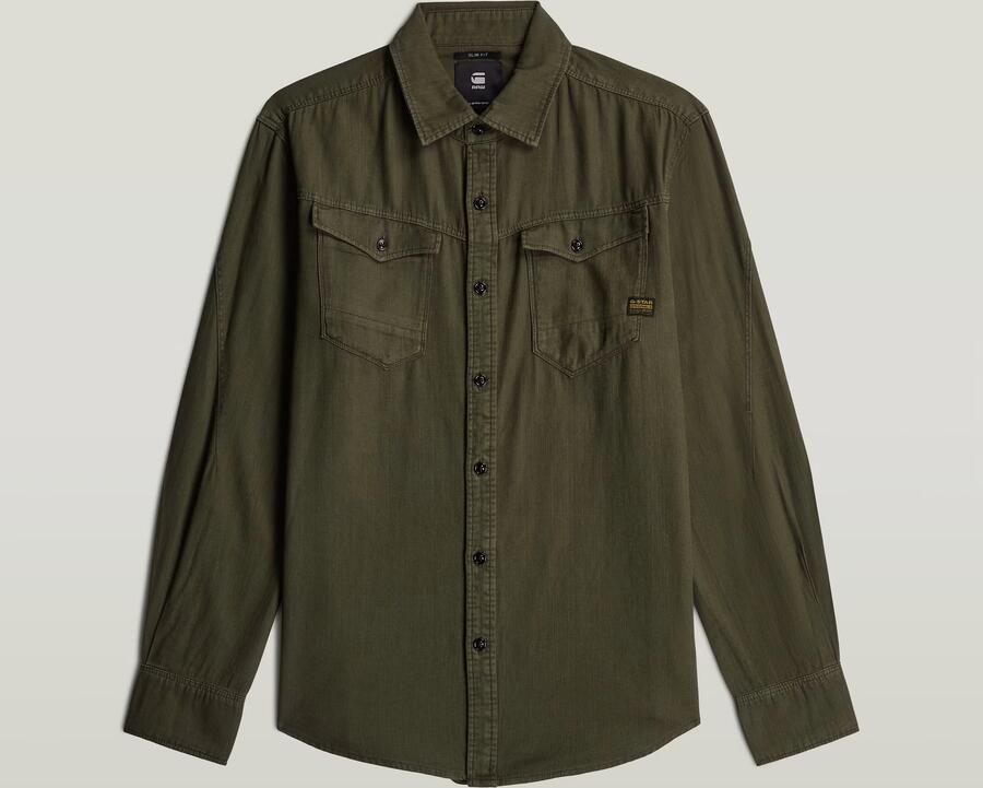 G-Star RAW Arc 3D Slim Overhemd Grijs Heren - Foto 4