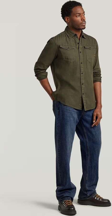 G-Star RAW Arc 3D Slim Overhemd Grijs Heren - Foto 6
