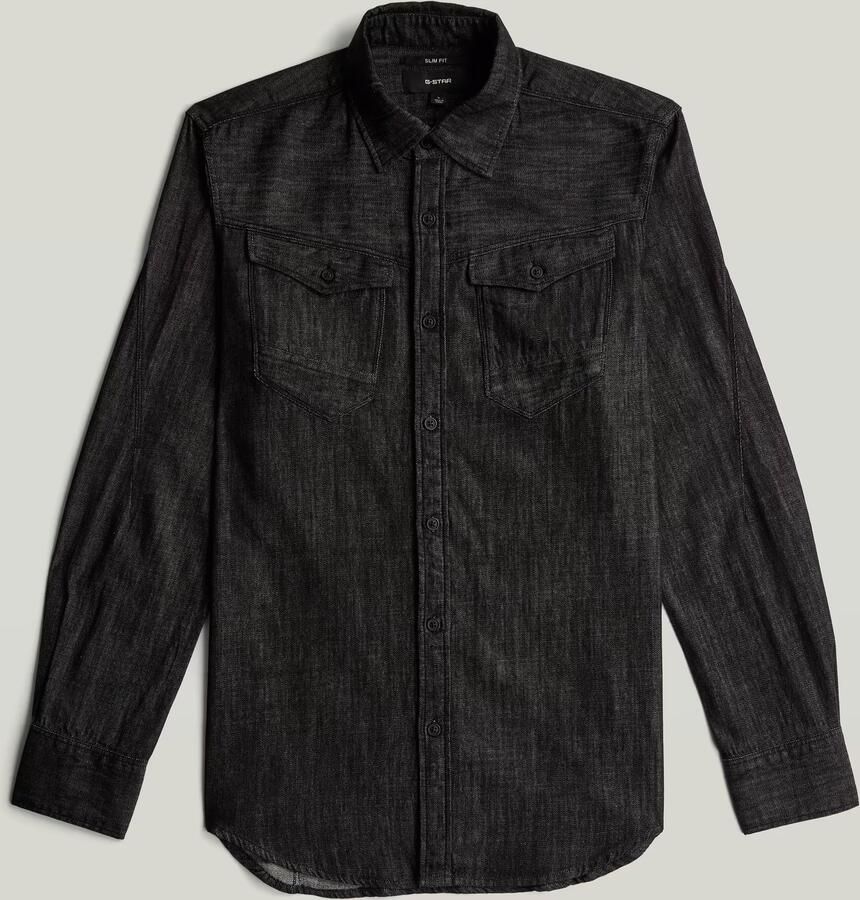 G-Star RAW Arc 3D Slim Overhemd Zwart Heren