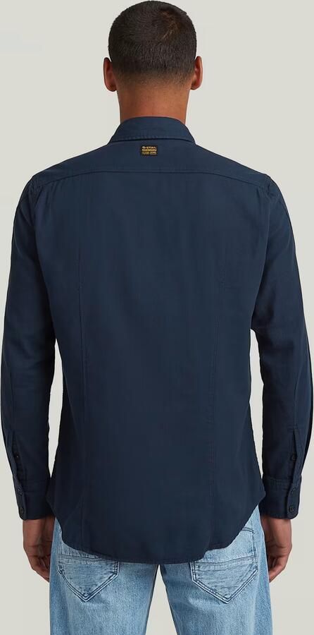 G-Star RAW Arc 3D Slim Shirt Donkerblauw Heren - Foto 5