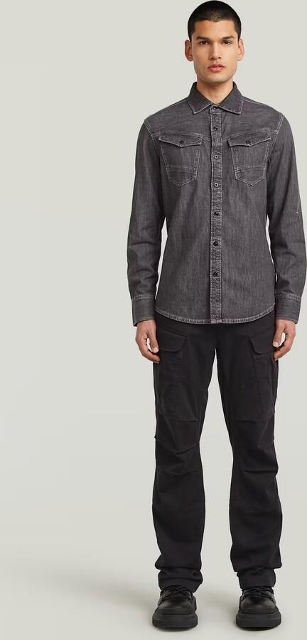 G-Star RAW Arc 3D Slim Shirt Grijs Heren - Foto 4