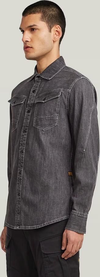G-Star RAW Arc 3D Slim Shirt Grijs Heren - Foto 6