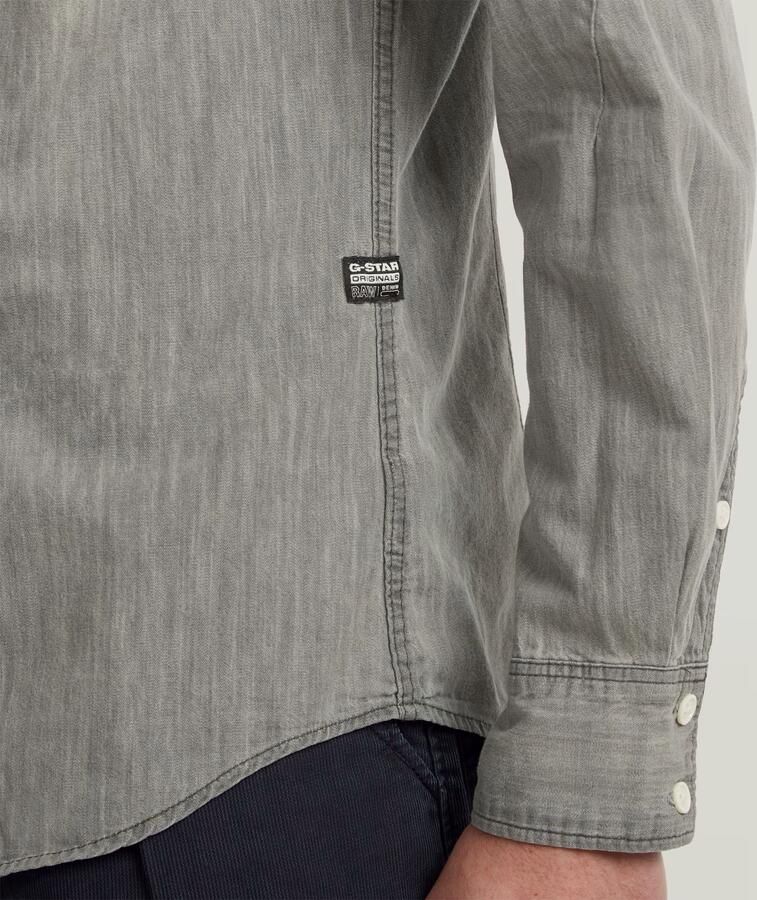 G-Star RAW Arc 3D Slim Shirt Midden blauw Heren - Foto 3