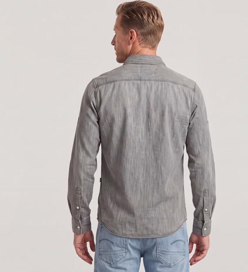 G-Star RAW Arc 3D Slim Shirt Midden blauw Heren - Foto 4