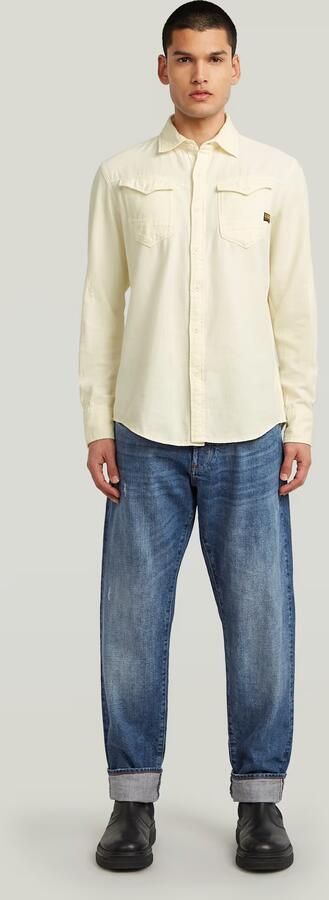 G-Star RAW Arc 3D Slim Shirt Wit Heren - Foto 6