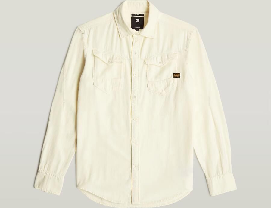 G-Star RAW Arc 3D Slim Shirt Wit Heren - Foto 3