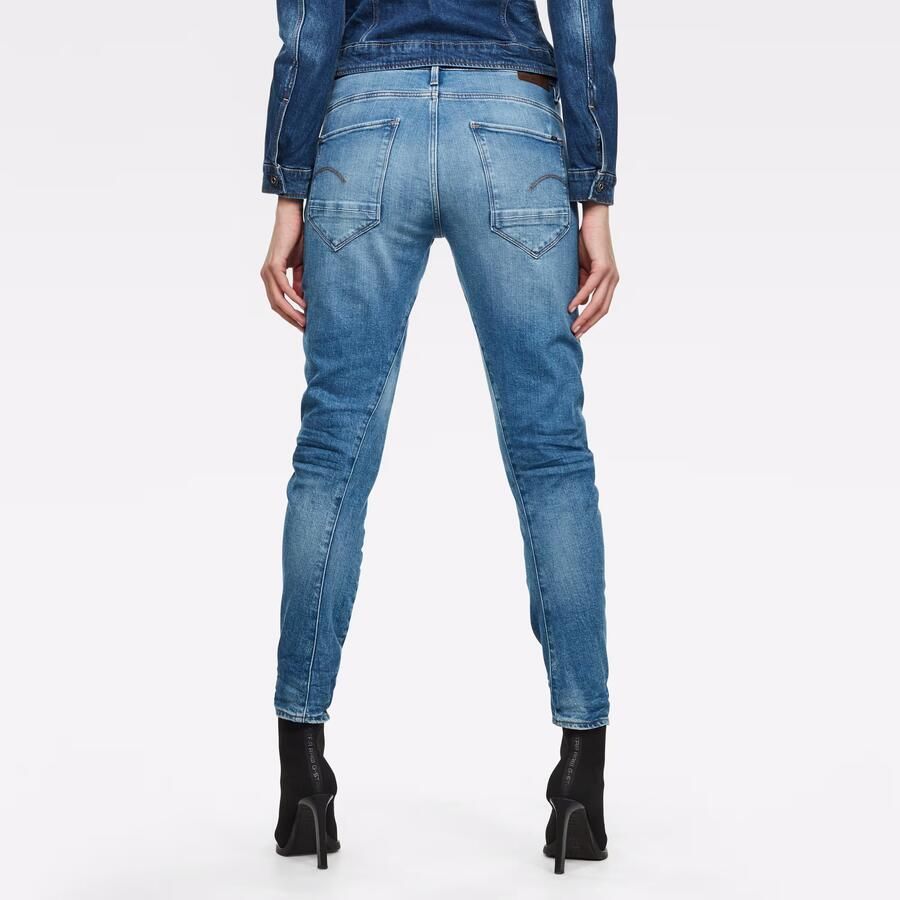 G-Star RAW Arc Low Boyfriend Jeans Midden blauw Dames - Foto 2