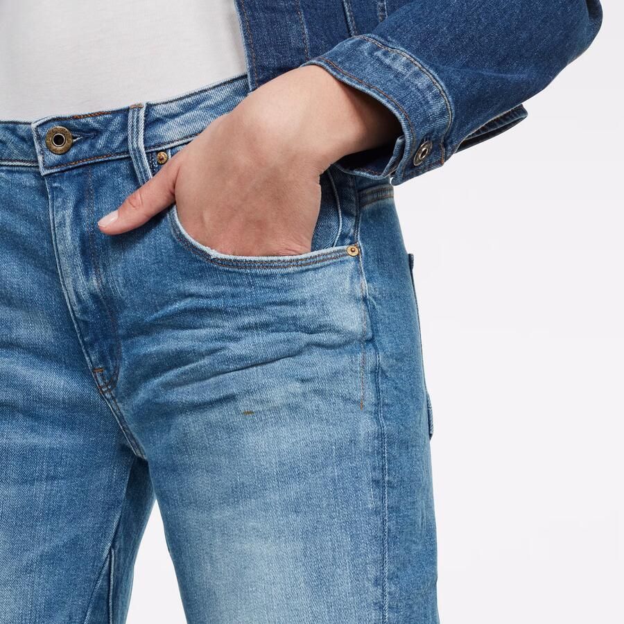 G-Star RAW Arc Low Boyfriend Jeans Midden blauw Dames - Foto 4