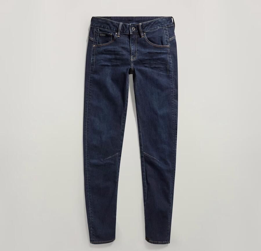 G-Star RAW Arc Skinny Jeans Donkerblauw Dames - Foto 7