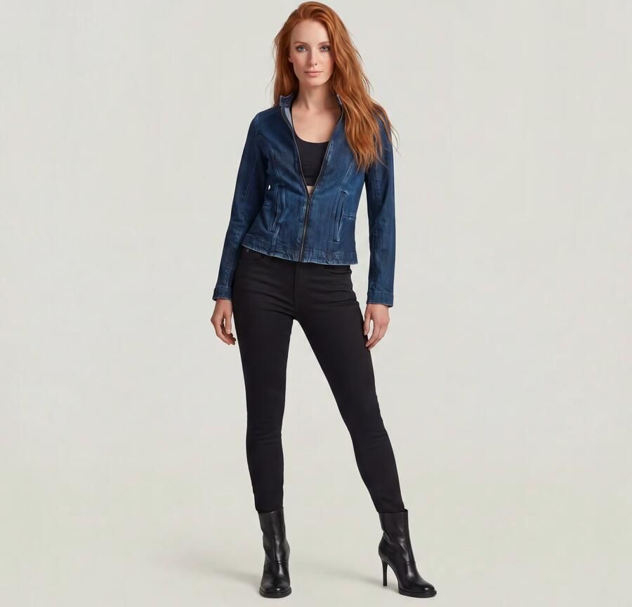G-Star RAW Skinny fit jeans Arc 3D Mid Skinny met coole knienaden - Foto 9