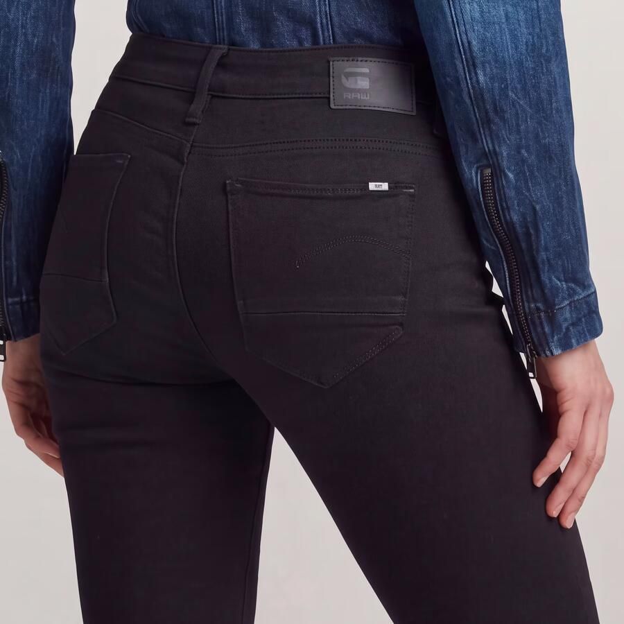 G-Star RAW Skinny fit jeans Arc 3D Mid Skinny met coole knienaden - Foto 4