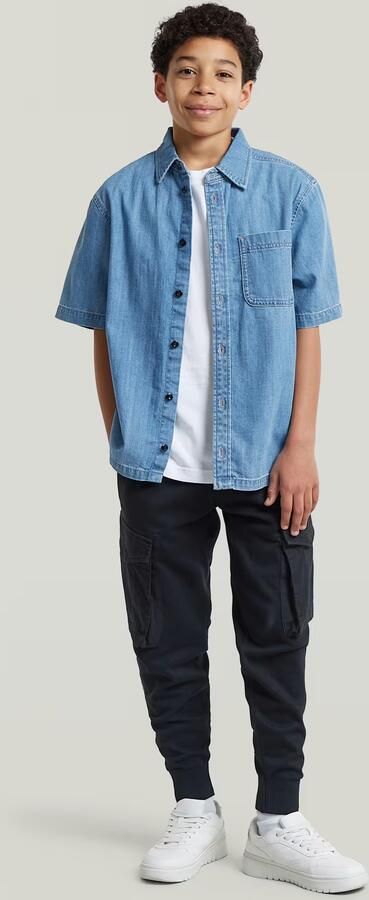 G-Star RAW Army Cargo PM Sweatpant voor jongens Donkerblauw jongens - Foto 5