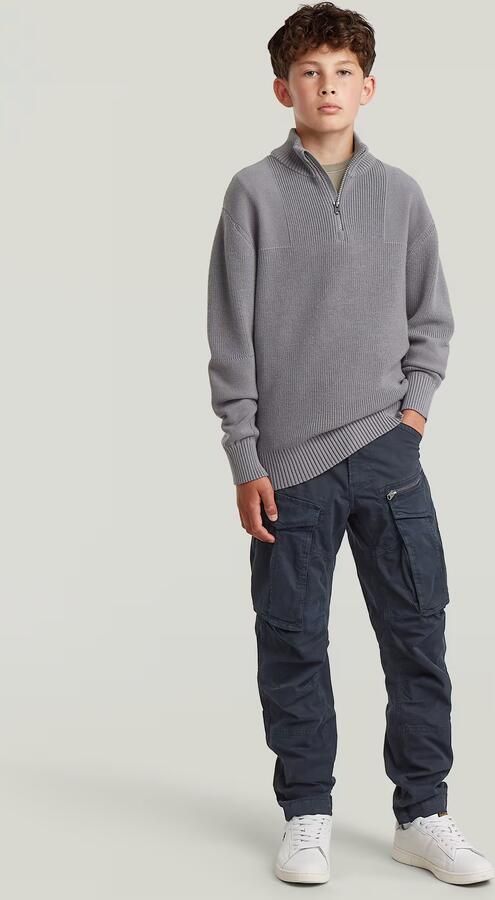G-Star RAW Army Half Zip Knit voor jongens Grijs jongens - Foto 8