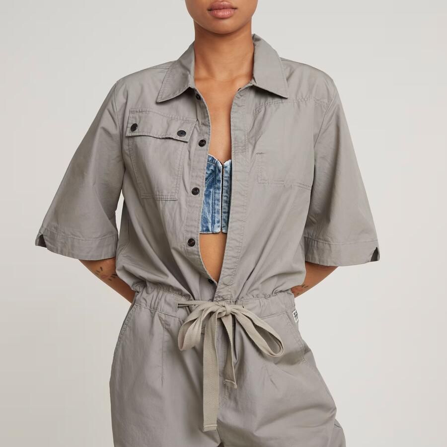 G-Star RAW Army Jumpsuit Beige Dames