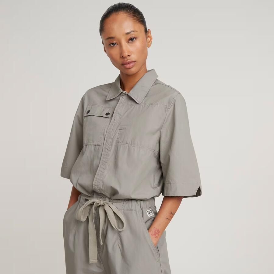 G-Star RAW Army Jumpsuit Beige Dames - Foto 2