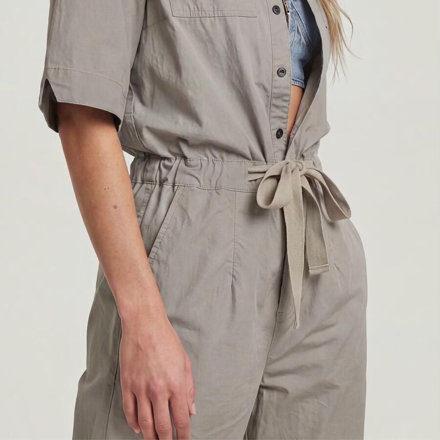 G-Star RAW Army Jumpsuit Beige Dames - Foto 4