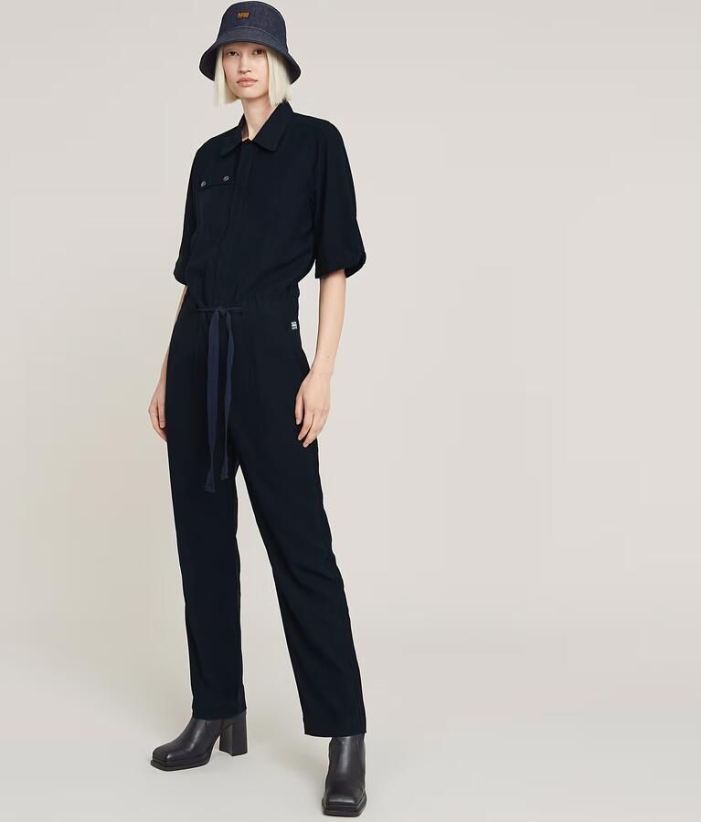 G-Star RAW Army Jumpsuit Donkerblauw Dames - Foto 5