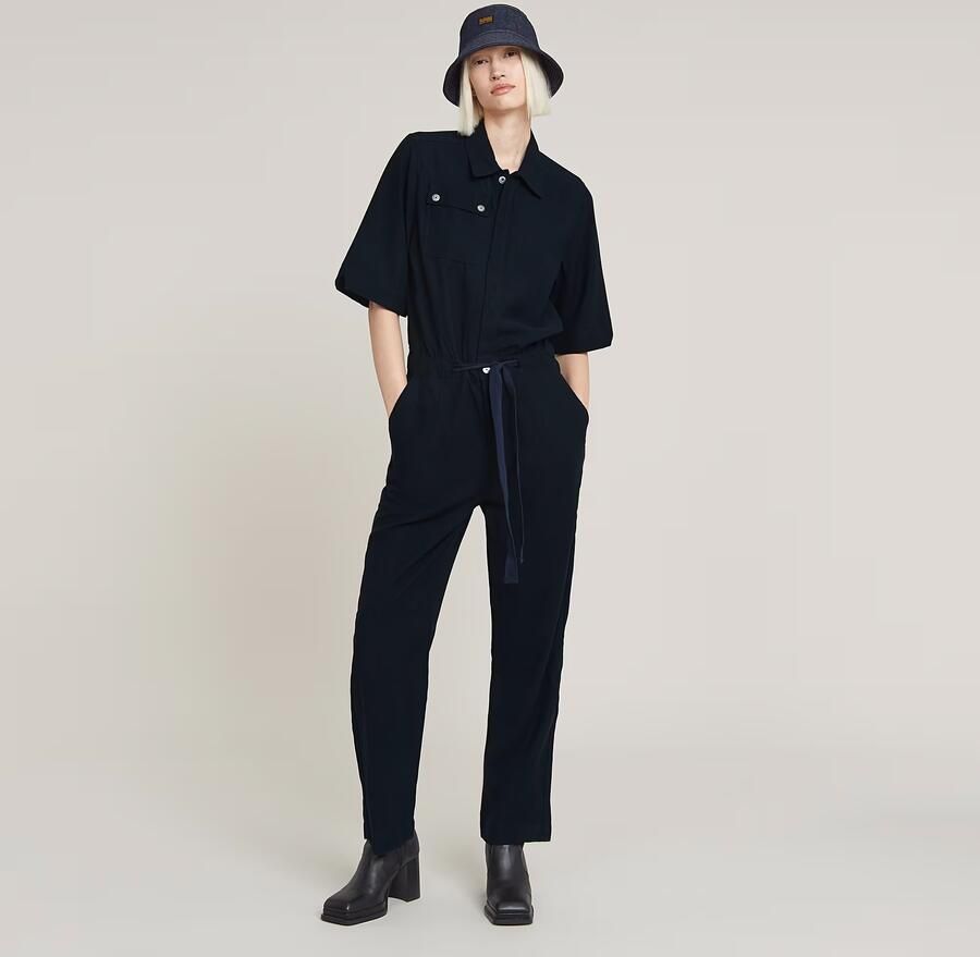 G-Star RAW Army Jumpsuit Donkerblauw Dames