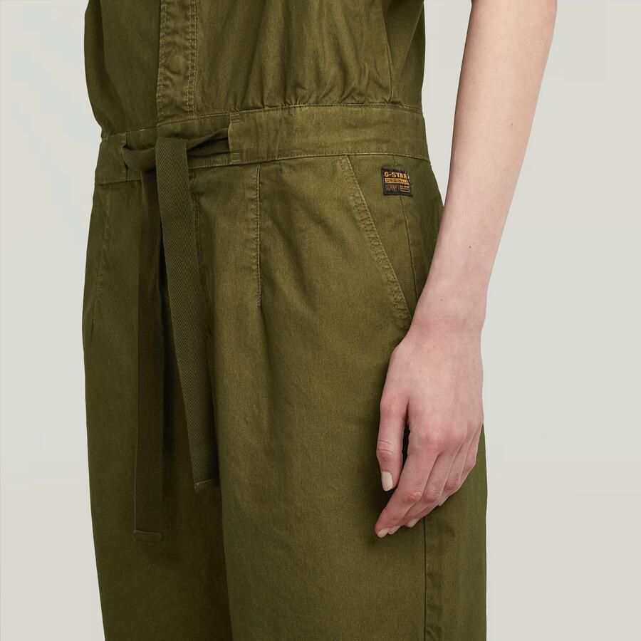 G-Star RAW Army Jumpsuit Groen Dames