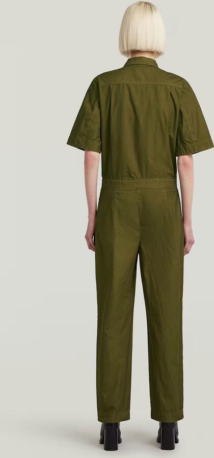 G-Star RAW Army Jumpsuit Groen Dames