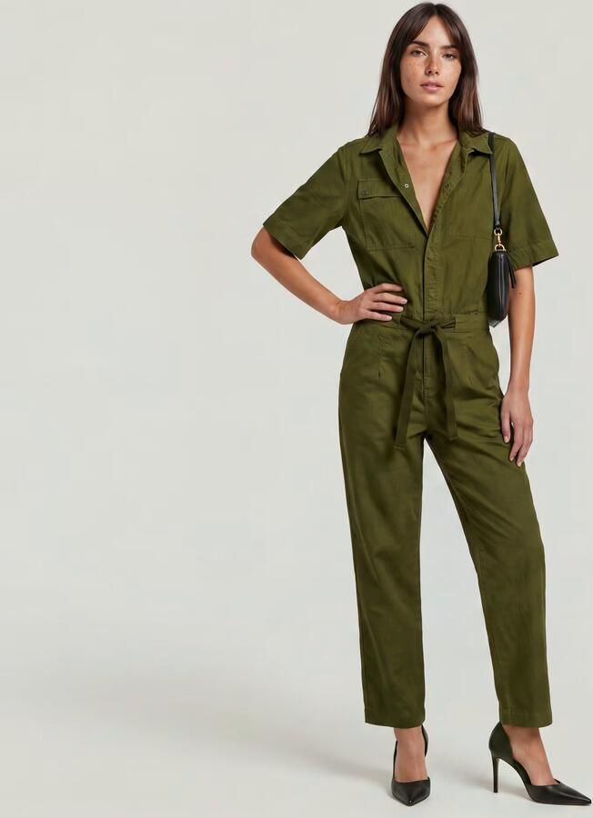 G-Star RAW Army Jumpsuit Groen Dames - Foto 5