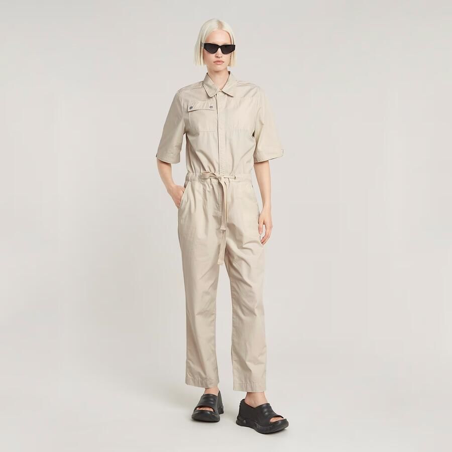 G-Star RAW Army Jumpsuit Wit Dames